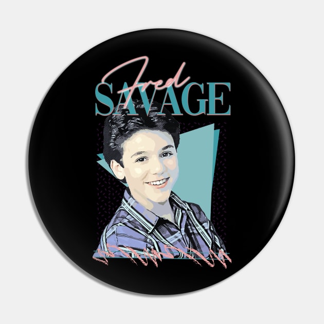 Fred Savage - 90s Retro Style Pin by DankyDevito