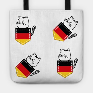 Patriotic Pocket Pussy - Cat Lover -  German Patriot Tote