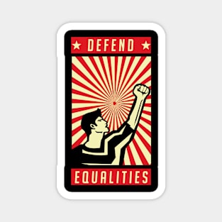 Defend Equalitys Magnet