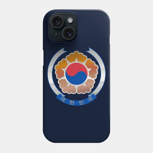 South Korea Flag Phone Case by Historia