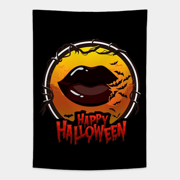 Halloween Day 2021 Funny Halloween Couple Costume For Women, Men, Halloween Day Gift, Lazy Halloween Costume, Last Minutes Halloween Costume Tapestry by dianoo