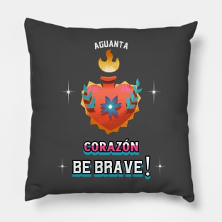 Corazon Be Brave Heart Pillow