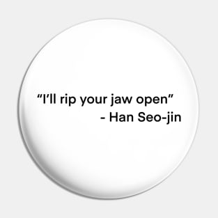 I'll rip your jaw open-Sky castle-kdrama Pin