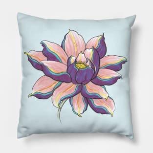 Violet Lotus Pillow