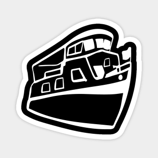 Ship boat steamer freighter watercraft Kiel Magnet