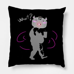 what fat pig funny Pillow