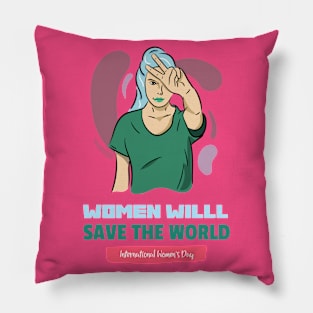 Women's Day Pillow