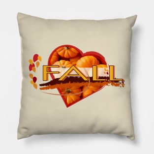 Fall - autumn Love Pillow