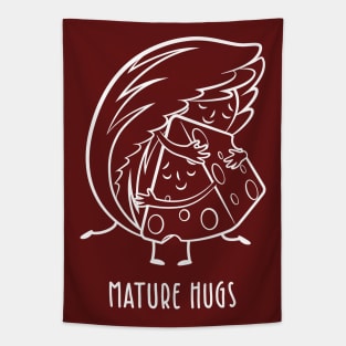 Mature Hugs Tapestry
