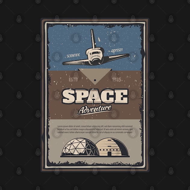 space t shirt by Vine Time T shirts