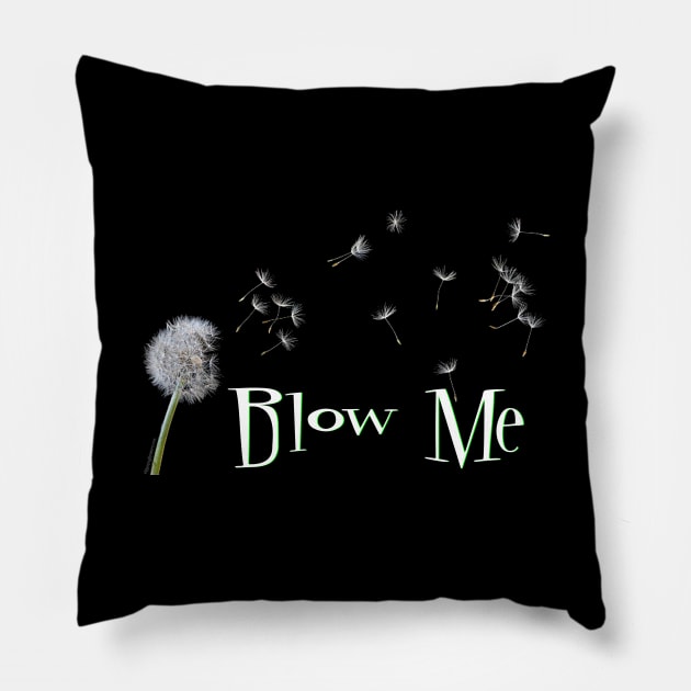 Blow Me Pillow by RainingSpiders