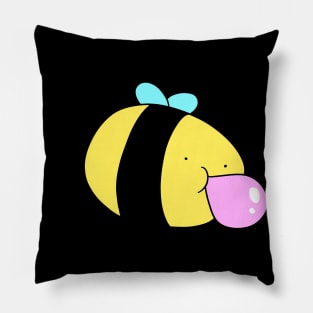 Bubblegum Bumblebee Pillow