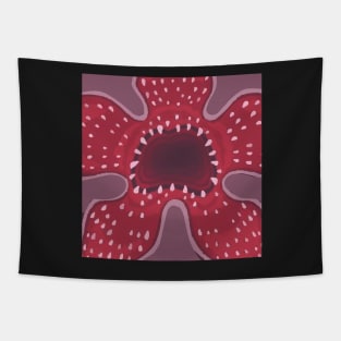 Demogorgon Mask Design, Artwork, Vector, Graphic Tapestry