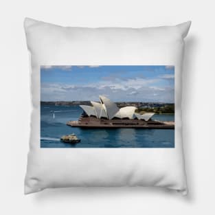 Sydney Opera House Painting Pillow