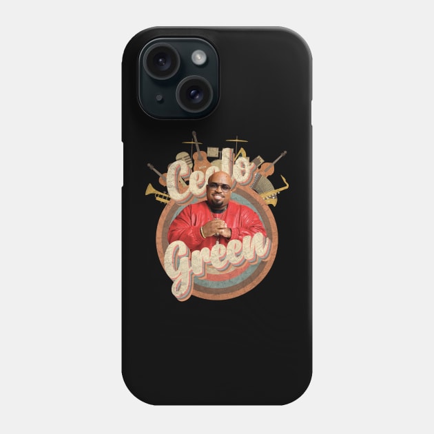 Ceelo Green // Music Tour Vintage Retro Style Phone Case by kumurkumur