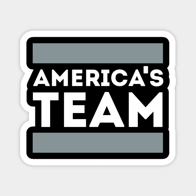 America's Team Magnet by Funnyteesforme