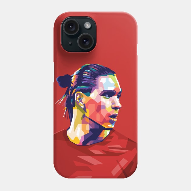 Darwin Nunez Phone Case by giltopann