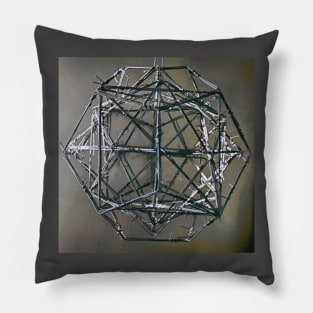 Gmtrx Seni Lawal Geometron Nested Platonic solids Pillow