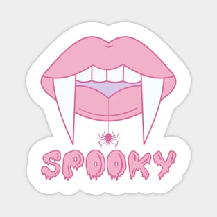 Spooky Vampire Mouth Magnet