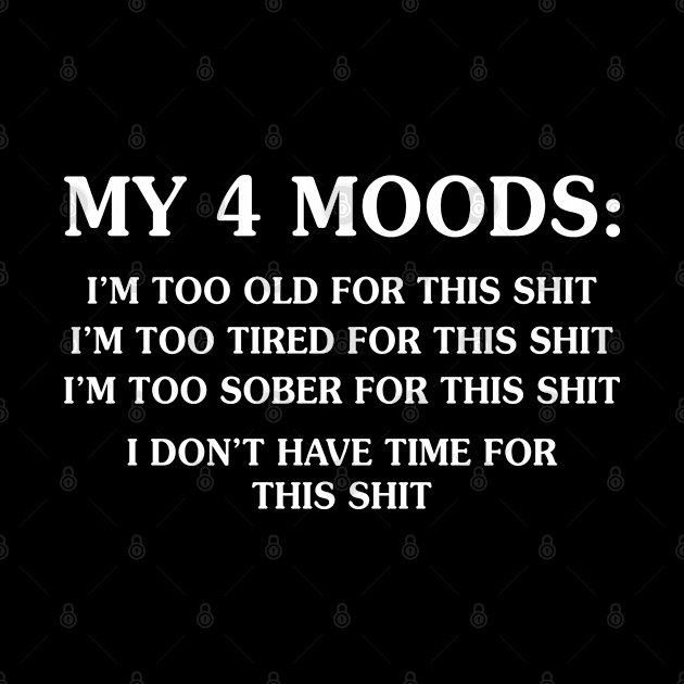 My 4 Moods by Murder By Text