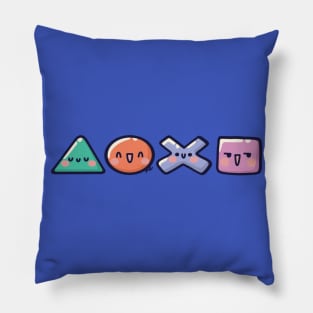 kawaii videogame symbol Pillow