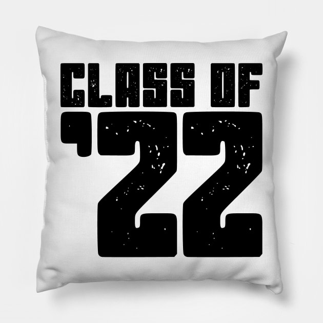 Class of 2022 Pillow by colorsplash