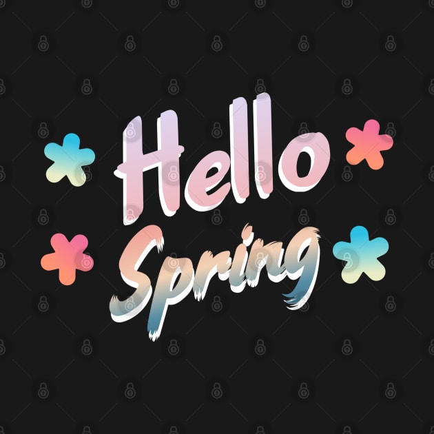 Hello Spring Colorful dark ver. by Smile Flower