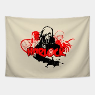 013b Harlock Red Tapestry