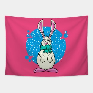 Snow Bunny Tapestry