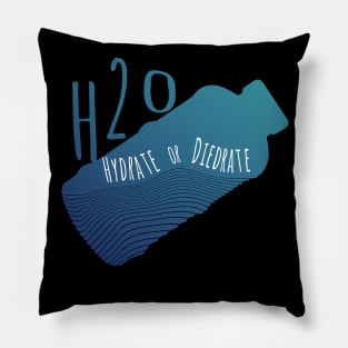 Hydrate or Diedrate Waves Pillow