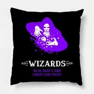 RPG Definition of WIZARDS Pillow
