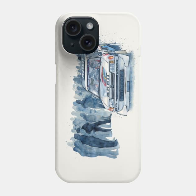 Rally Group B - Peugeot 205 Phone Case by dareba