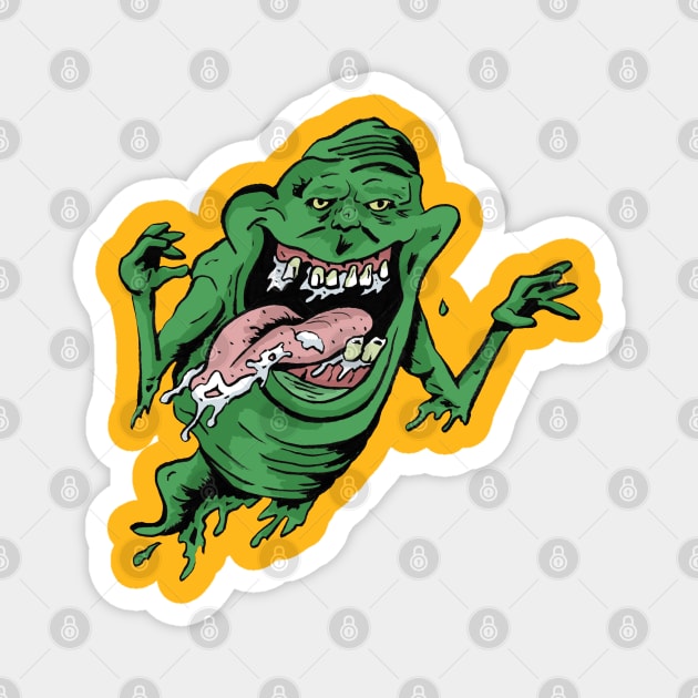 Slimer Magnet by Black Snow Comics