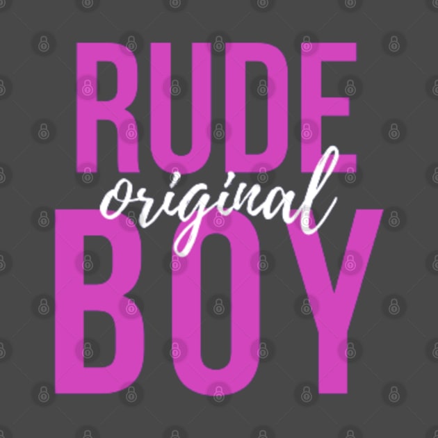 Rude Boy, Mug, Pin, Mask by DeniseMorgan