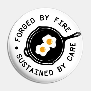 Forged By Fire Cast Iron Pin