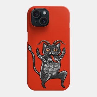 Krampus Cat Phone Case