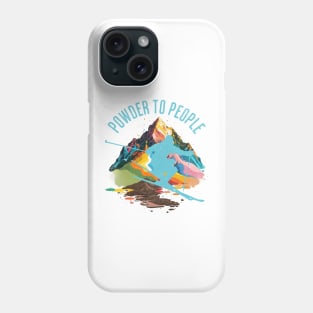 Powder to the People Colorful Phone Case