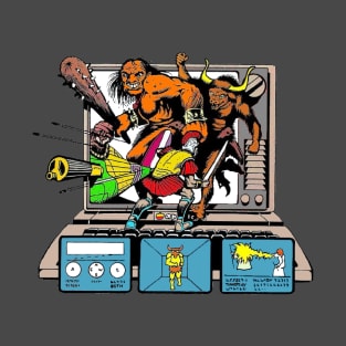 Fantasy Gaming, 80s computer style! T-Shirt