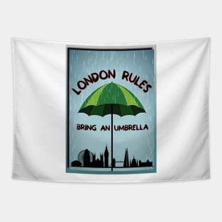 London Rules Bring An Umbrella Tapestry