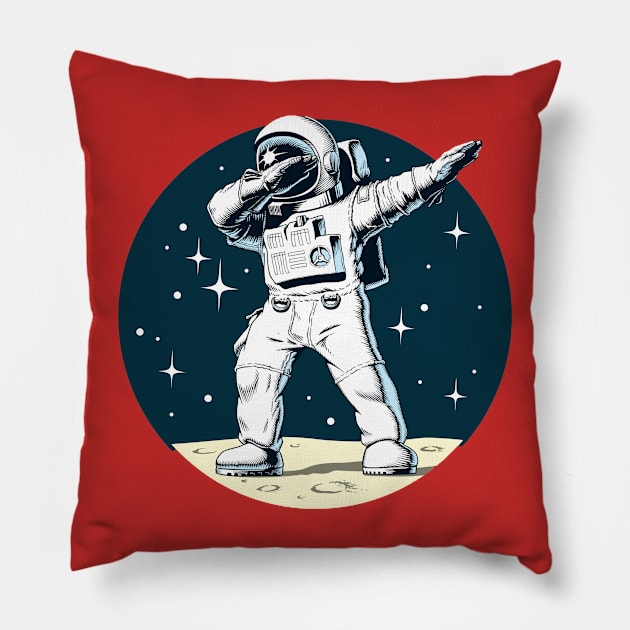 Space Dab Astronaut Pillow by Funky Aviation