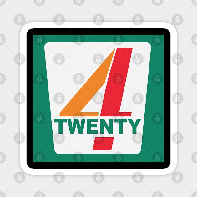 4 TWENTY Magnet by inkyempireclothing