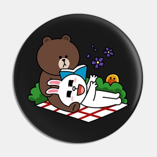 brown and cony Pin