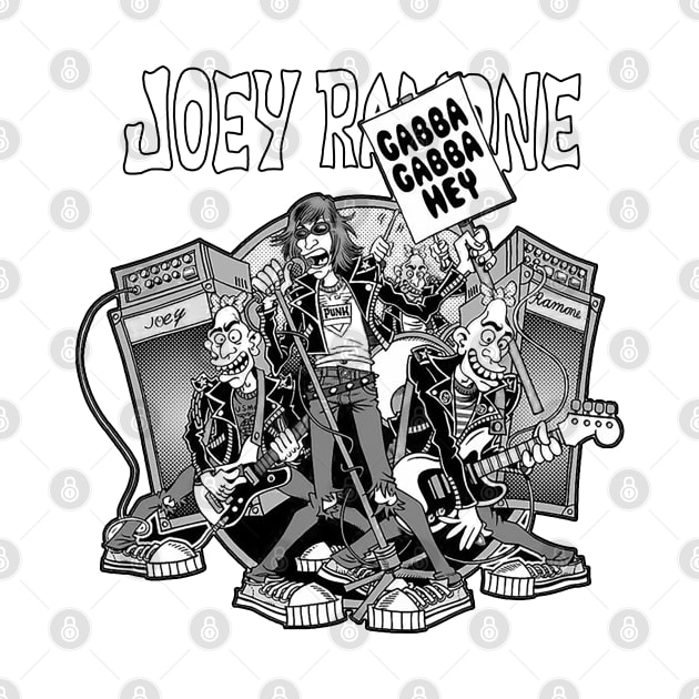 Joey Ramone - Gabba Gabba Hey by CosmicAngerDesign