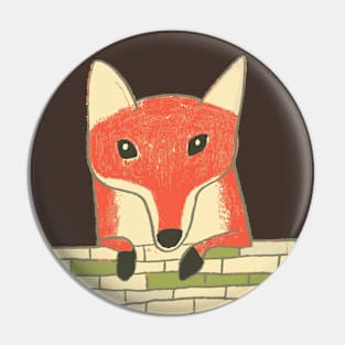 Brother Fox Pin