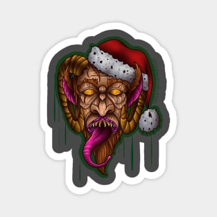 Krampus Claus Magnet