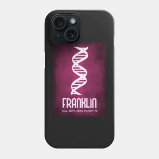 Rosalind Franklin Photo 51 DNA Crystallisation Phone Case