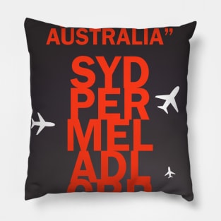 I love you Australia Pillow
