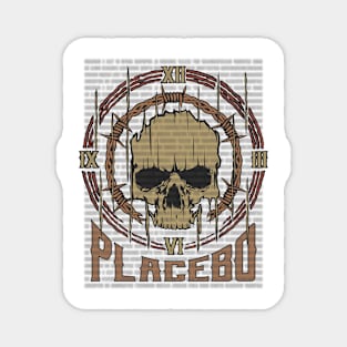 Placebo Vintage Skull Magnet