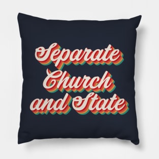 Separate Church and State Pillow