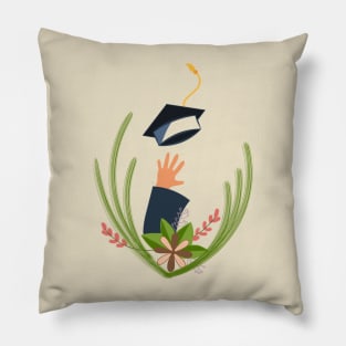 graduation day aesthetic Pillow